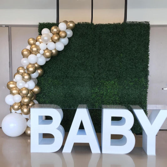 Baby Marquee Block Letters Table