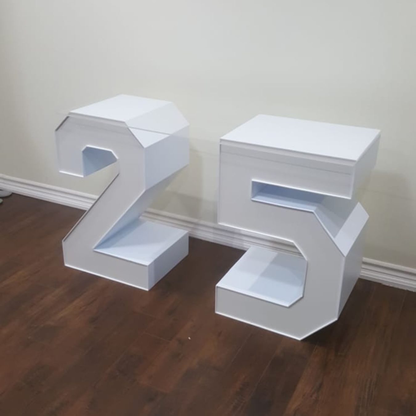 Marquee Block Numbers with Top Table Rental