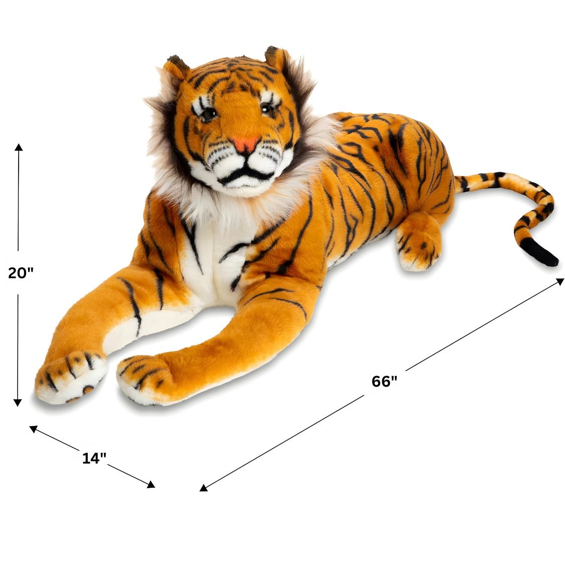 Tiger Stuffed Animal Prop