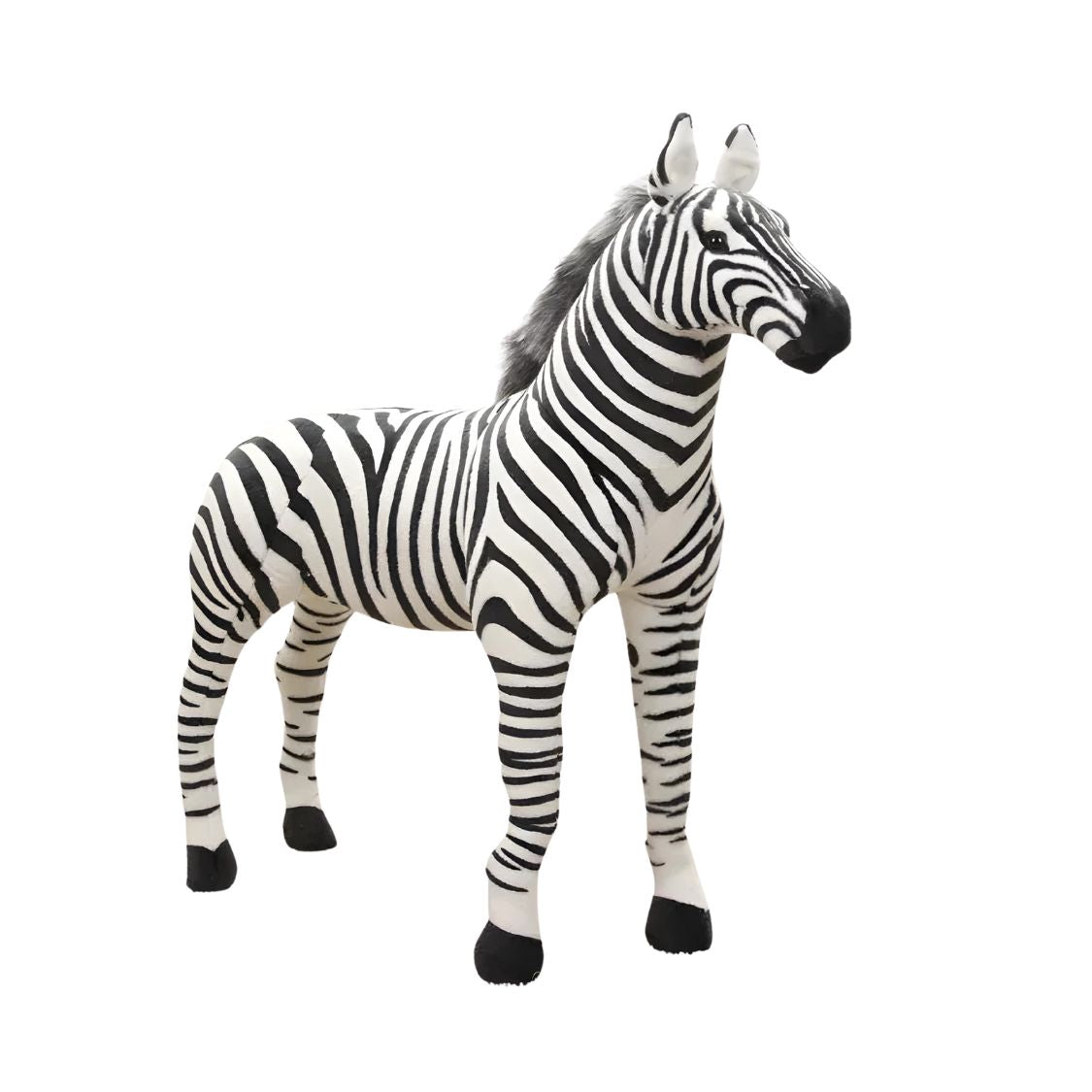 Large Zebra Stuffed Toy