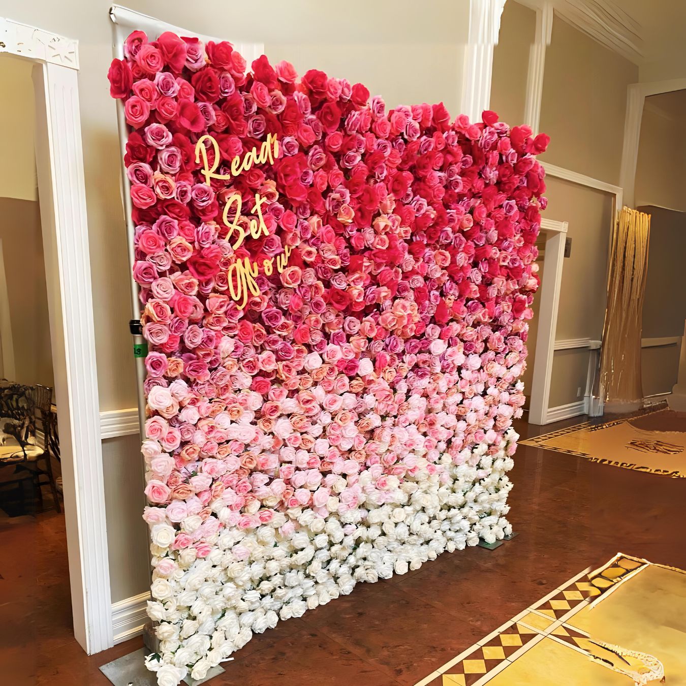 Flower Wall Backdrop Rental