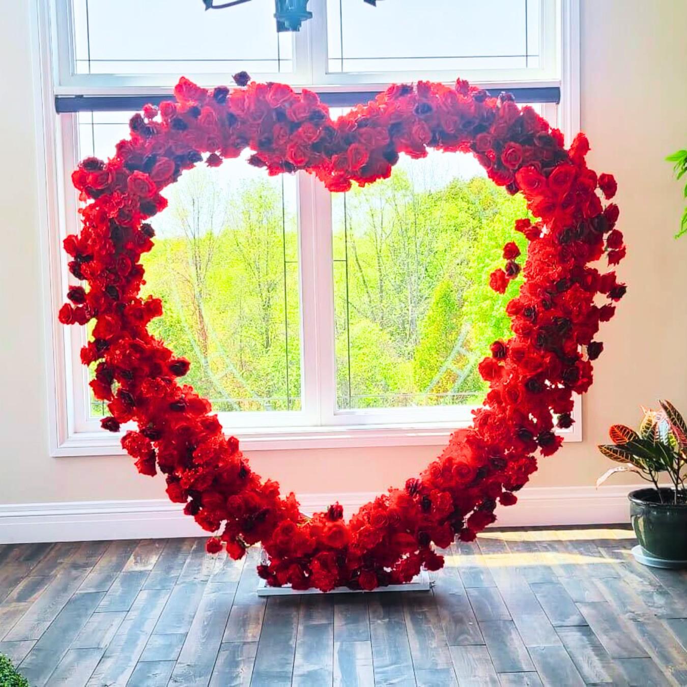 Heart Full of Roses Backdrop