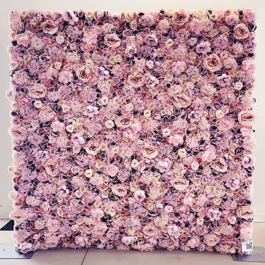 Lavender Flower Wall