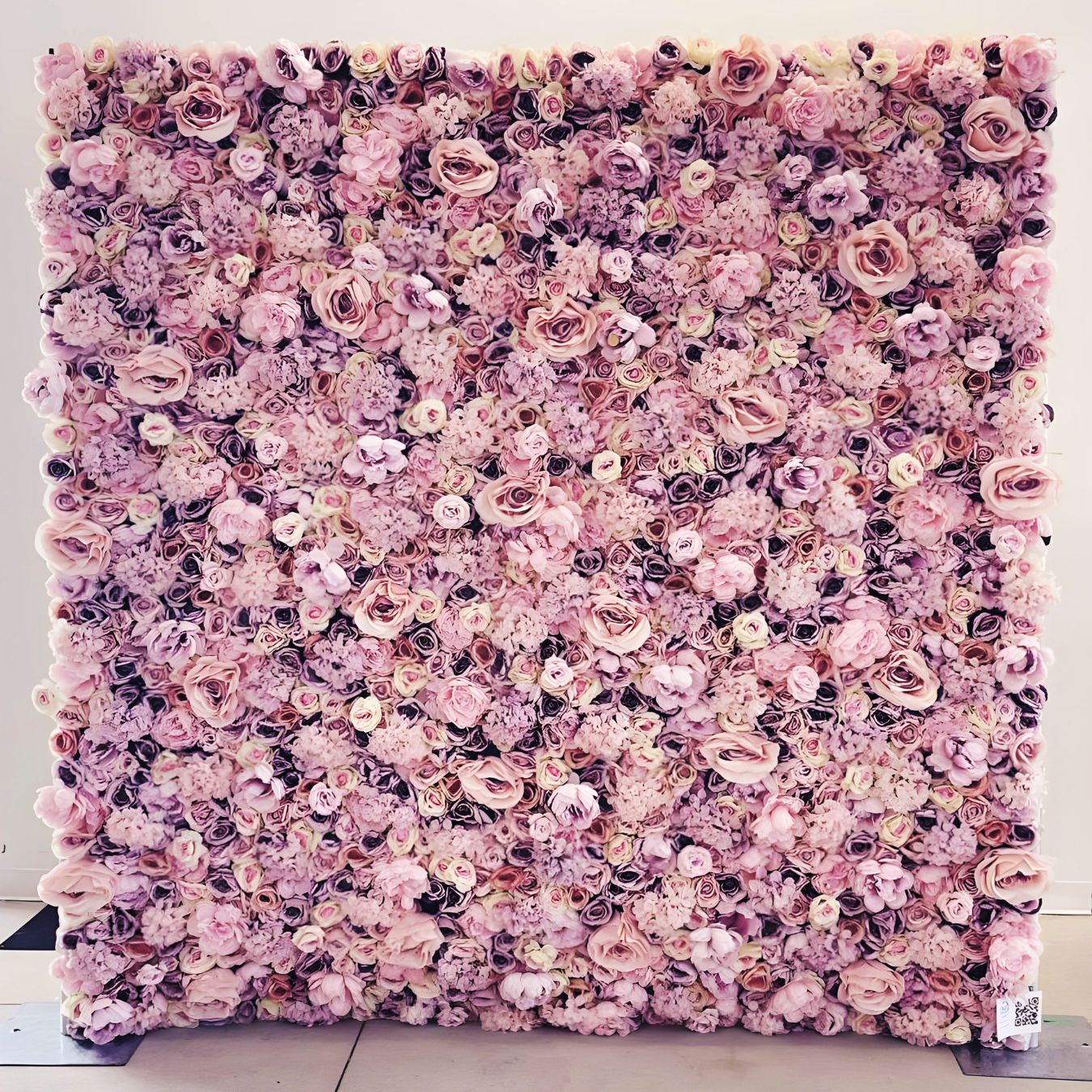 Lavender Flower Wall Backdrop
