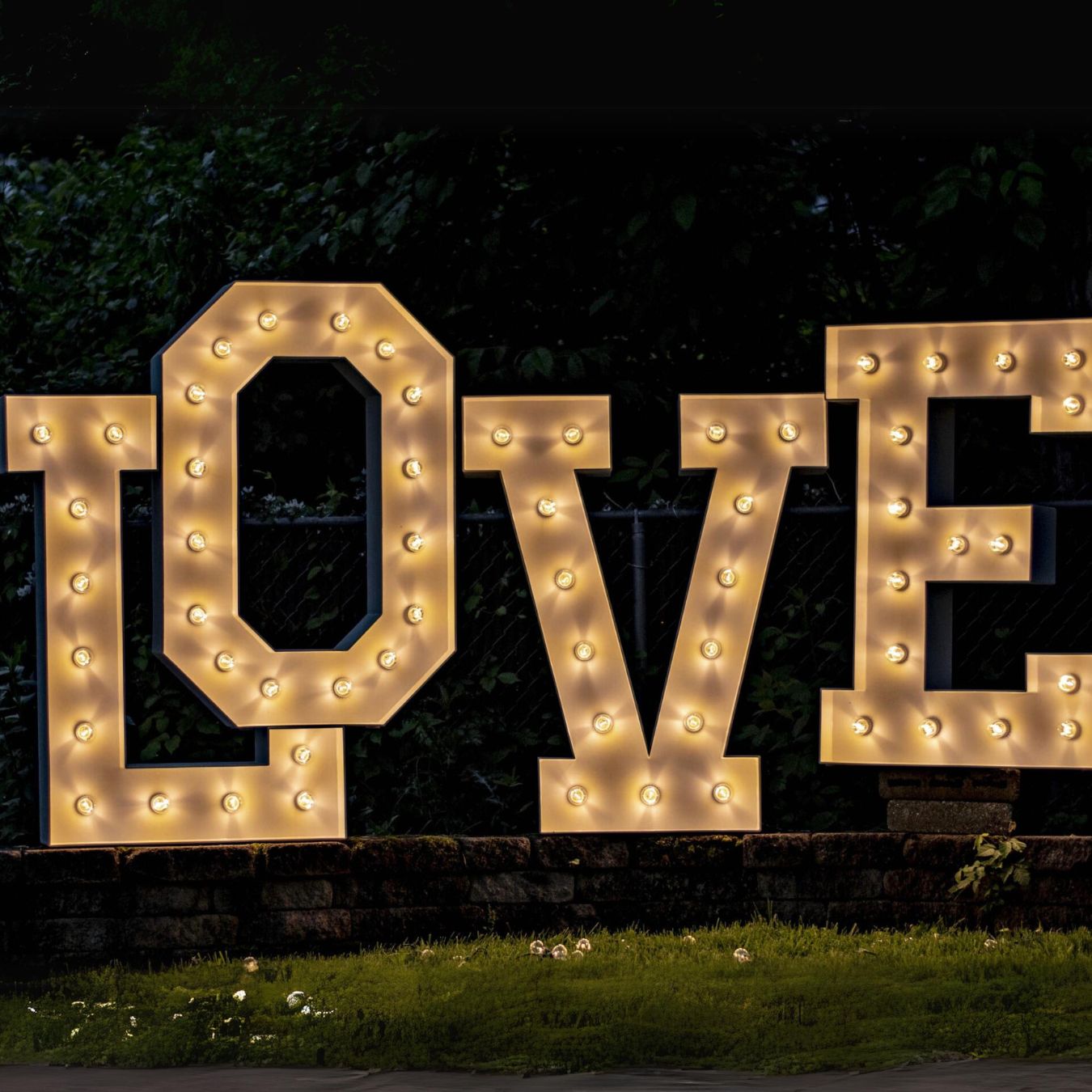 Love Marquee Letters Rental