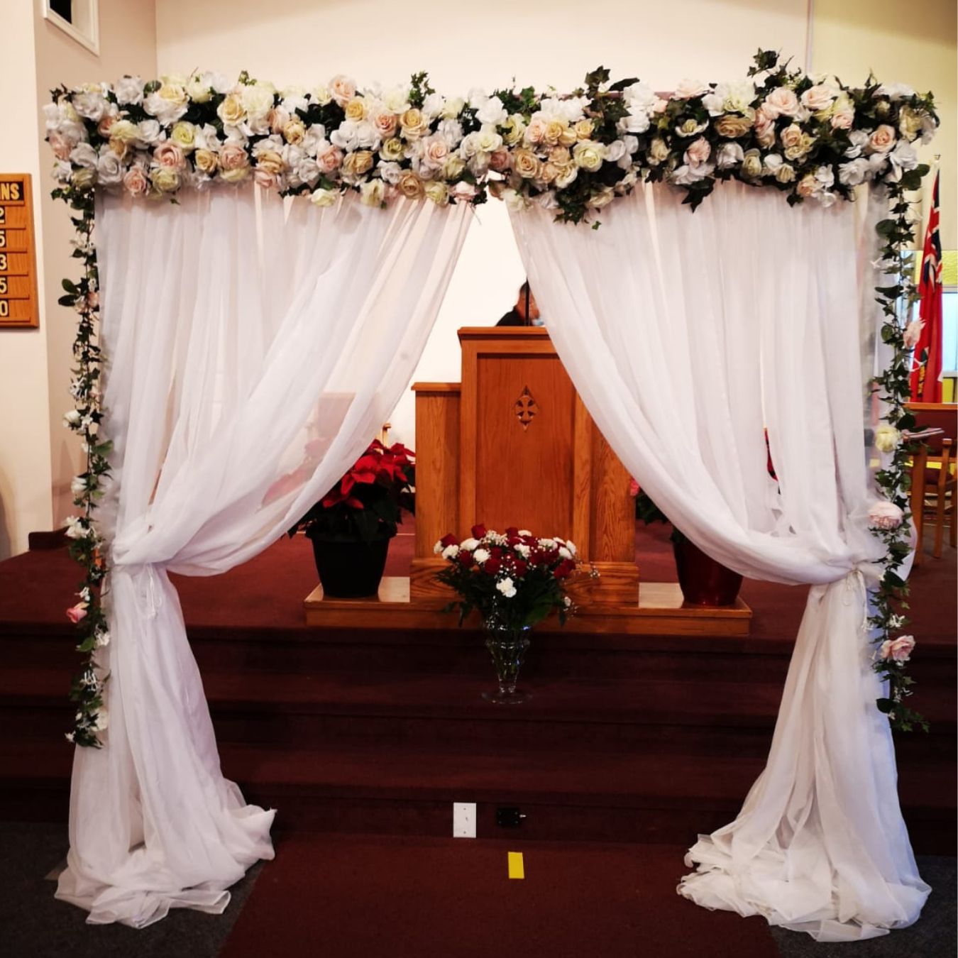 victorian Flower Archway